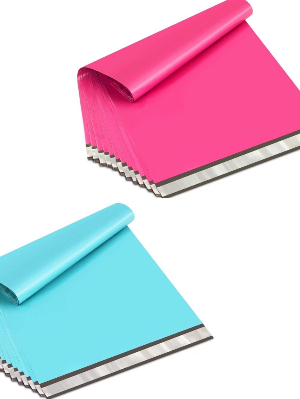 Poly Mailers 24"x24"-10 Pack (HOT PINK OR TEAL)